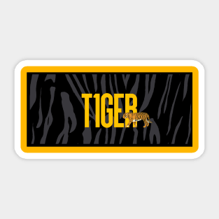 T1GER shirt Sticker